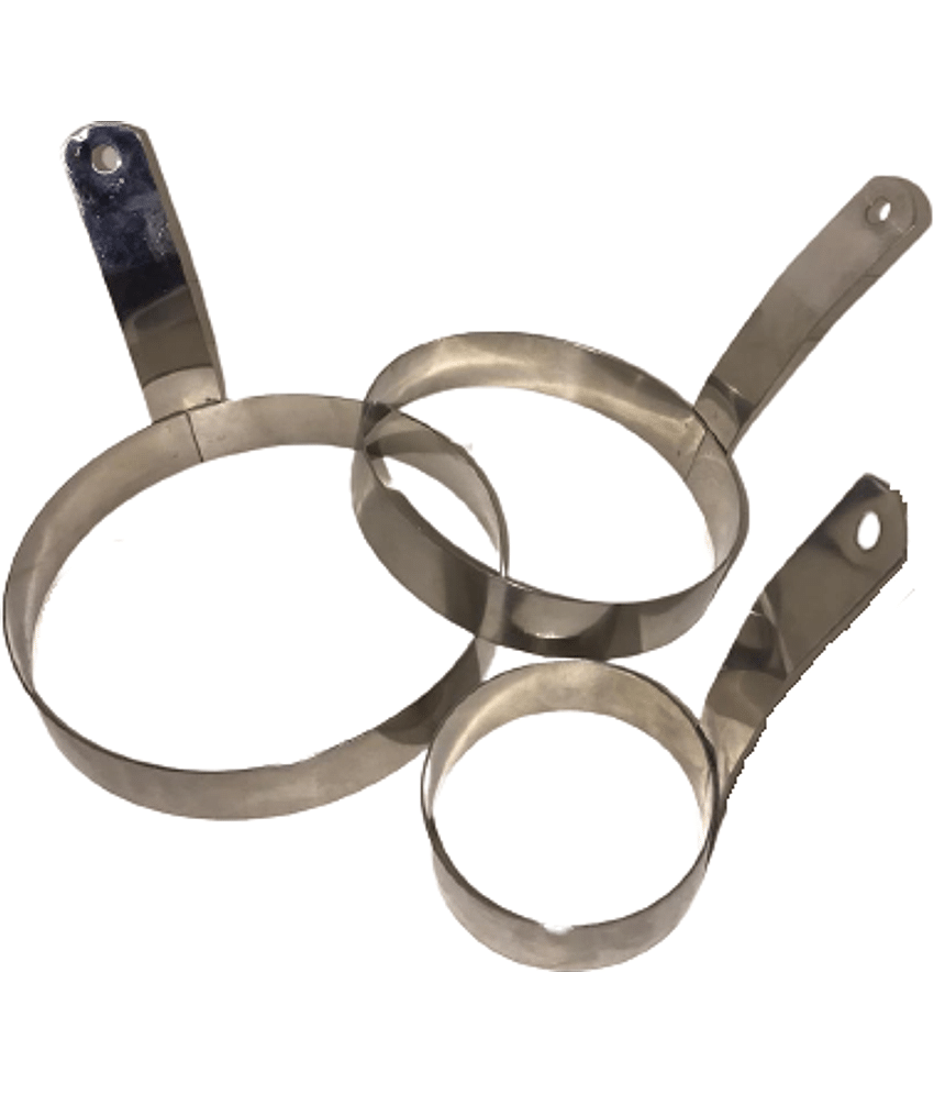Dynore Set of 3 Egg ring With Handle