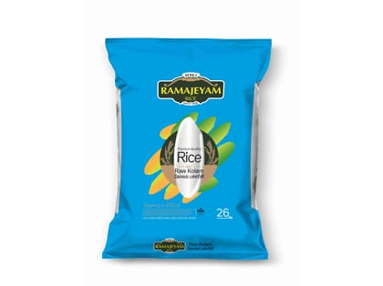 Ramajeyam Raw  Kolam Rice 26kgs