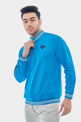 AH Pro Blue High Neck Polo Jacket AH Pro Blue High Neck Polo Jacket