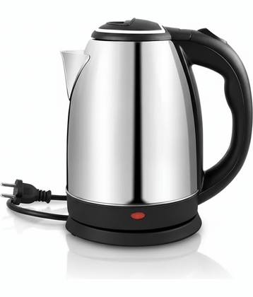 LAZYWINDOW Silver 2 litres Stainless Steel Multifunctional Kettle