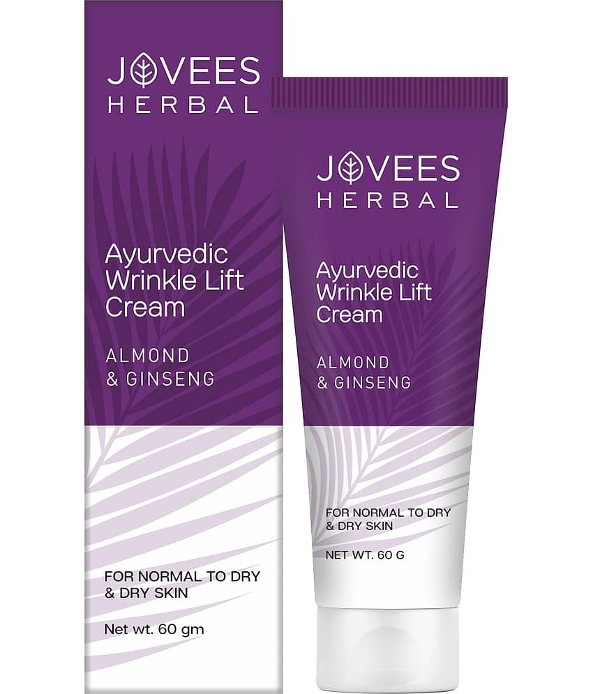 Jovees Herbal Almond & Ginseng Wrinkle Lift Face Cream For Anti-Wrinkle, 60gm (Pack of 1)