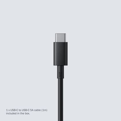 CMF by Nothing 100W Power GaN 5A 3 Port Mobile Charger(black)