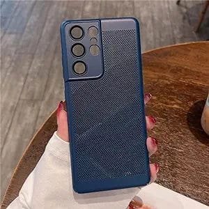 BREATHING DARK BLUE Silicone Case for Samsung S22 Ultra