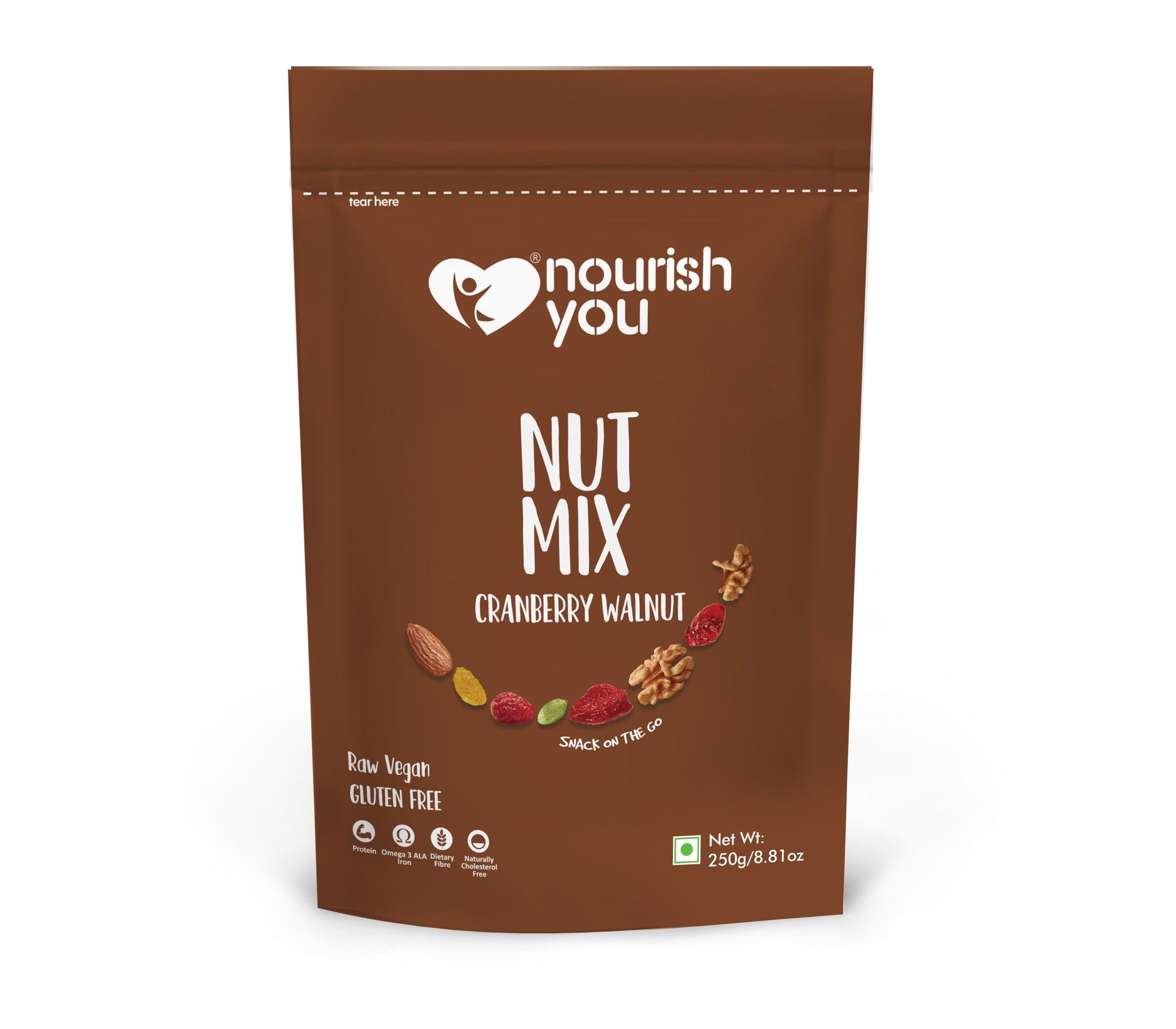 Cranberry Walnut Nuts & Trail Mix 250 G