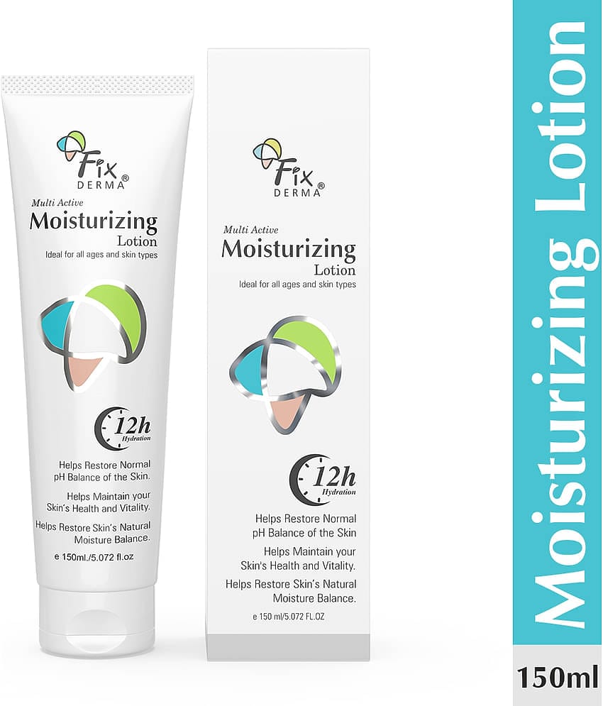 Fixderma Multiactive Moisturizing Lotion for Daily Moisturizer Provides Hydration & Calmness 150 ml
