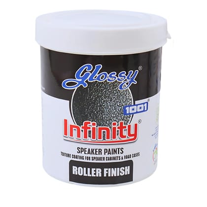 1001 Glossy Infinity Speaker Paint | Texture Coating for Speaker Cabinets and Road Cases | Roller Finish | Fast Drying | Scratch-Resistant Layer | Water-Based | Non-Toxic | Odour-Free 1001 Glossy Infinity Speaker Paint | Texture Coating for Speaker Cabinets and Road Cases | Roller Finish | Fast Drying | Scratch-Resistant Layer | Water-Based | Non-Toxic | Odour-Free