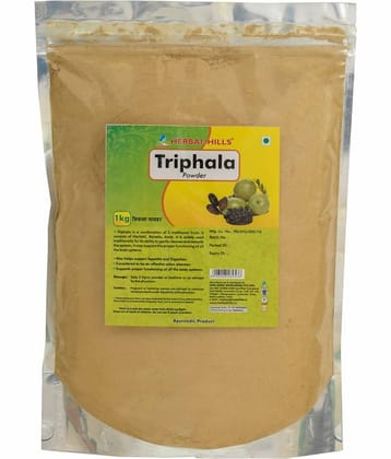 Herbal Hills Triphala Powder 1 Kg Pack of 1