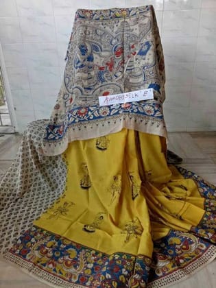AWESOME LINEN COTTON PRINTED SAREE - 1964