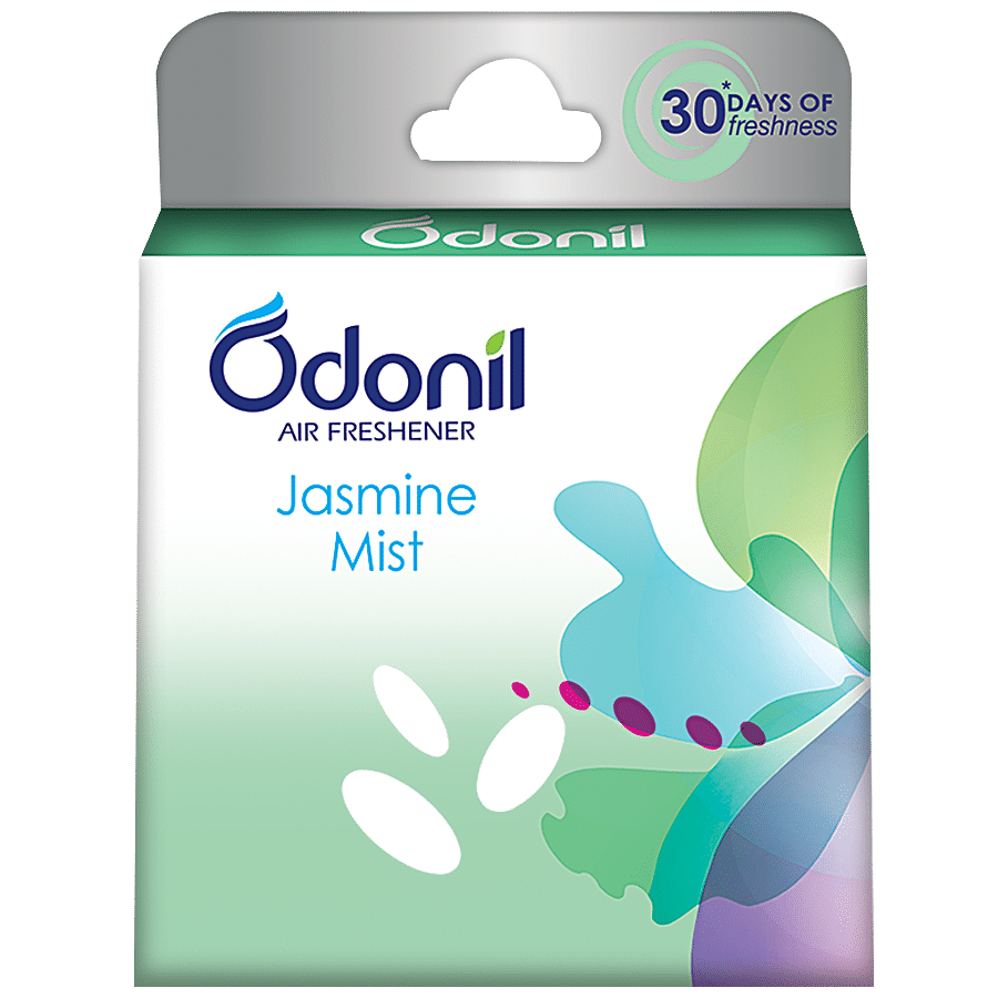 Odonil Bathroom Air Freshener Blocks - Jasmine Mist, 48 G