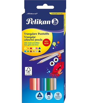 TRI COLOUR PENCILS 4MM