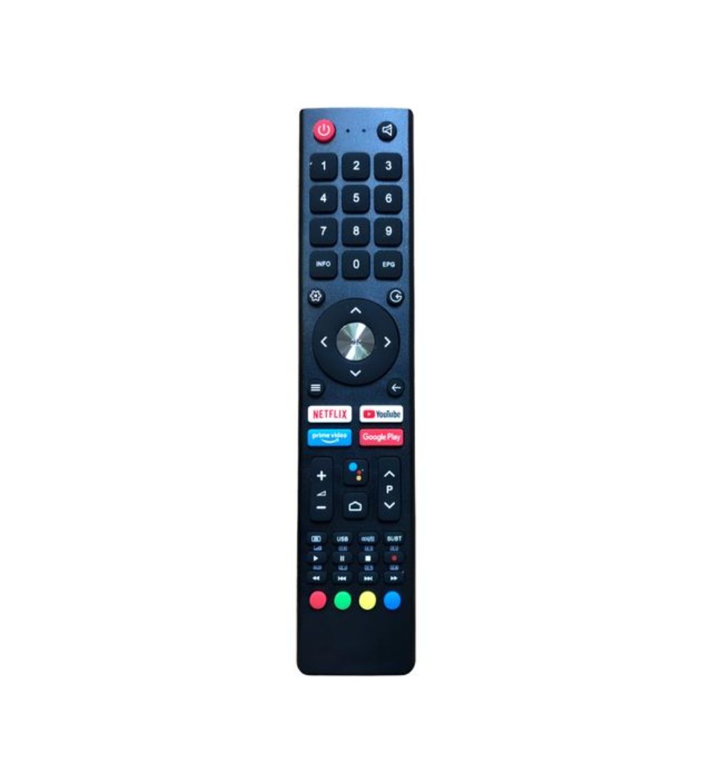 Smart TV Remote No.1167 4k LCD LED TV Remote Control (Black)