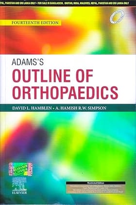 Adams's Outline of Orthopedics,14ed