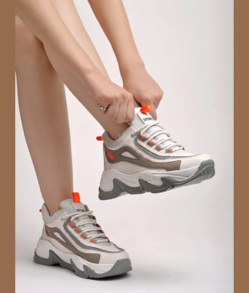 Shoetopia White Women's Sneakers