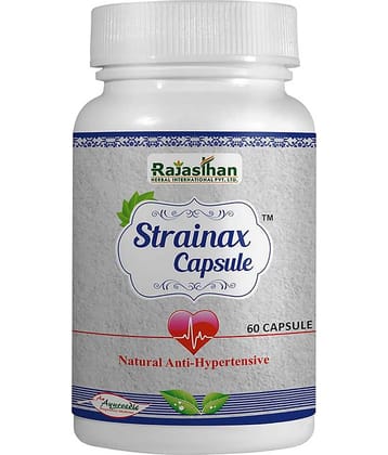 RAJASTHAN AUSHDHALAYA Strainax Capsule 60 no.s