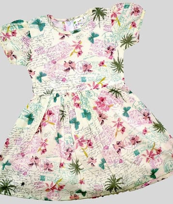 Me N My CLOSET Baby Girls 100% Cotton Frocks ( Multi )