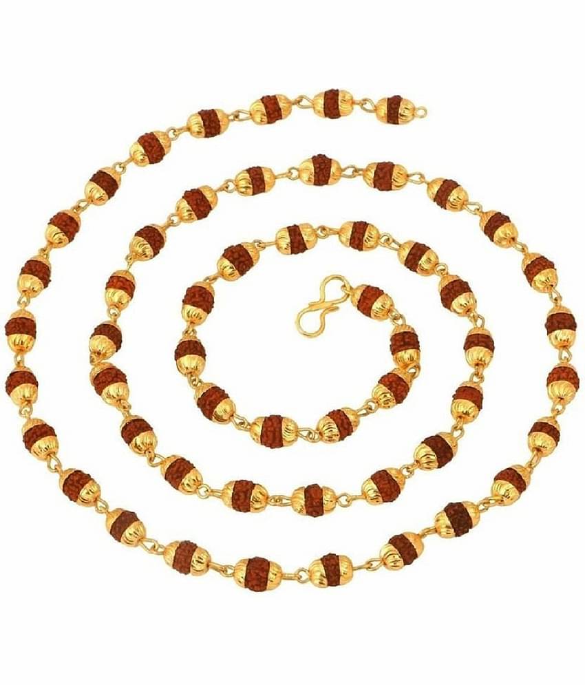 Charms Gold Plated Alloy Chain ( Pack of 1 )