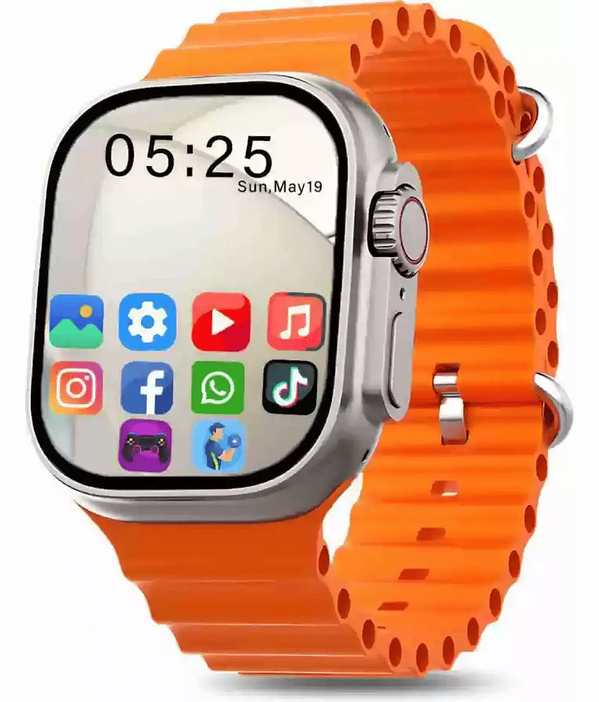 RD Kart 1.9 inch IPS BT Calling Smart Watch with Strap Upto 1-2 days Backup ( Green )