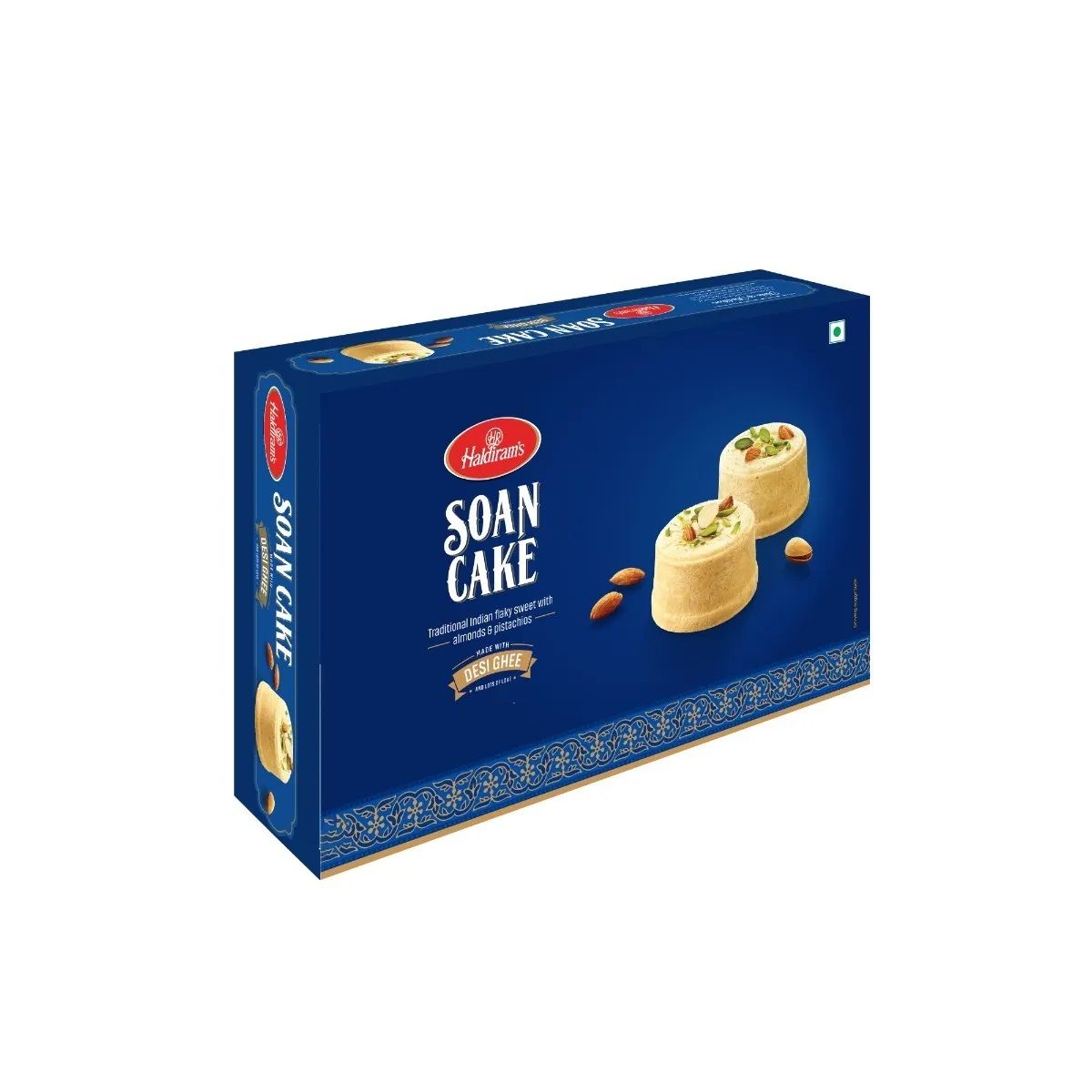 Haldiram's Soan Cake  - 500 Gm - Pack of 2