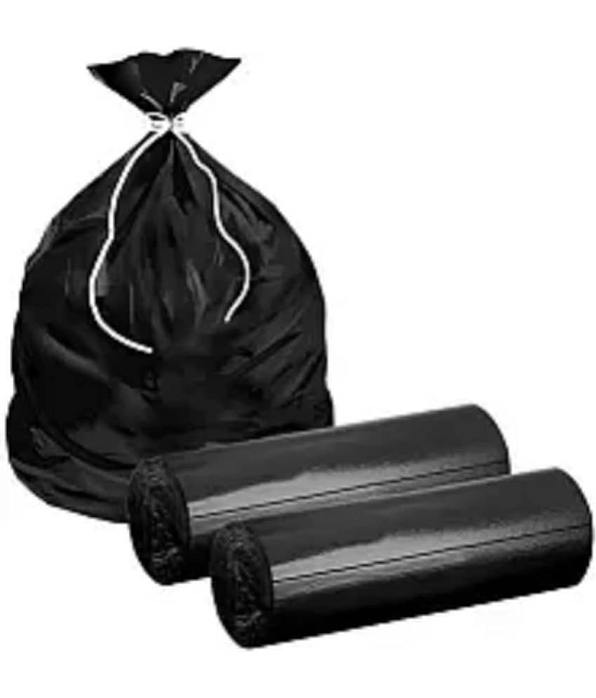 saiswar Black Bio Degradable Dustbin and Garbage bags