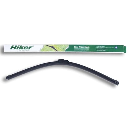 VARROC Wiper Blade Frameless 660 mm 26 in | Smooth & Silent Cleaning | Works in All Weathers | Anti-Corrosion Frame | Size 26-Inch