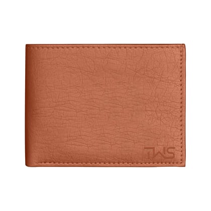 The Wallet Store Premium Quality Textured Men's Wallet - Tan