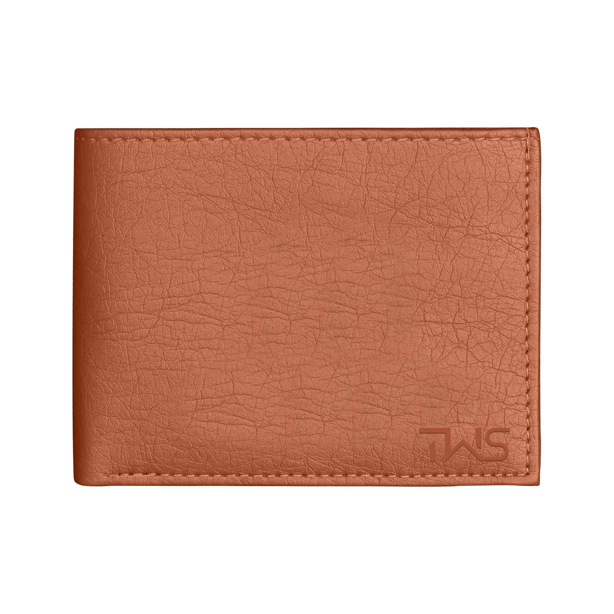 The Wallet Store Premium Quality Textured Men's Wallet - Tan