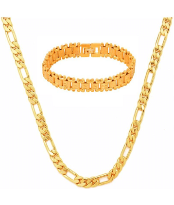 Jewar Mandi Gold Plated Chain ( Set of 1 )