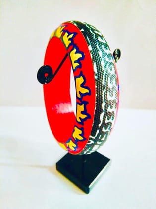 A QUIRKY AFFAIR - BLAZING RED BANGLE