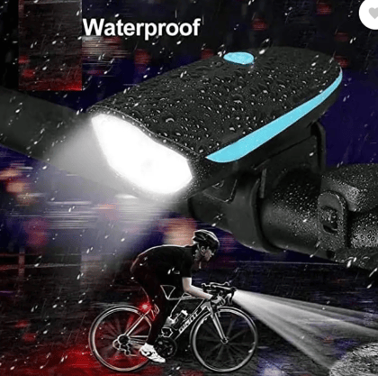 Orld  Cycle Light and Horn/Rechargeable Waterproof LED Front Light (MultiColor*) LED Front Light  (Multicolor)