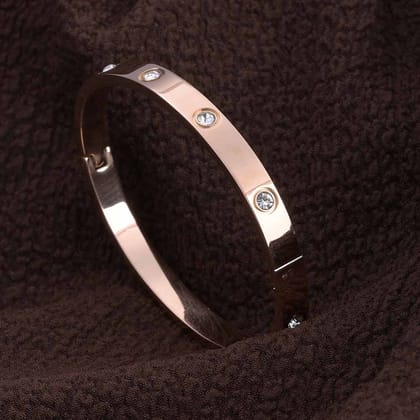 Crystal Love Bangle Bracelet