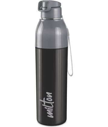 Milton - STEEL CONVEY 900,BLA Black School Water Bottle 630 mL ( Set of 1 )