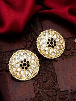 Morison Golden Petal Earrings Nature-Inspired Beauty, Endless Elegance