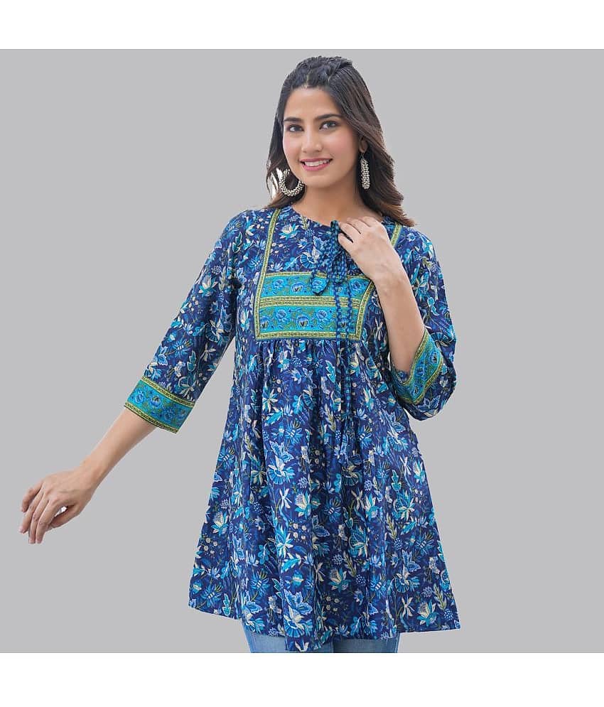 Polyester Short Kurti For Women (Pack of 1)