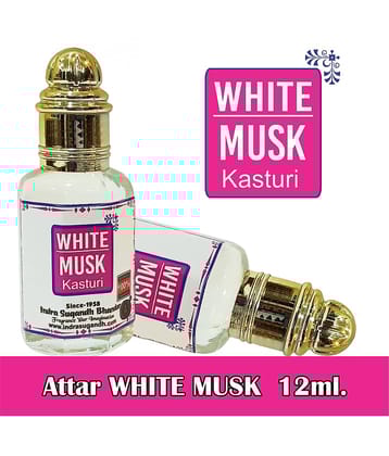 INDRA SUGANDH BHANDAR - White Musk Kasturi Attar For Men & Women 12ml Pack Of 1