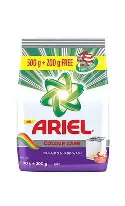 ARIEL Colour Care, Semi-Auto & Hand-Wash, 500g + 200g FREE