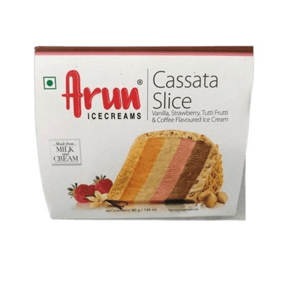 Arun Cassata Slice Exotic Ice Cream, 120 ml