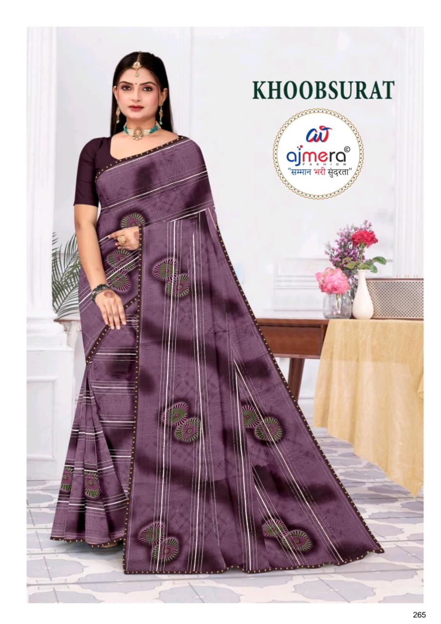 GPT Khoobsurat Saree with Unstitched Blouse
