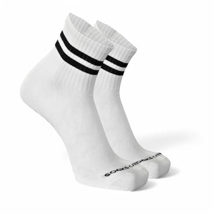 SILICON GRIP SPORTS EDITION- WHITE-Pack of 1-Pair
