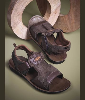 PUPINE - Brown Men's Sandals
