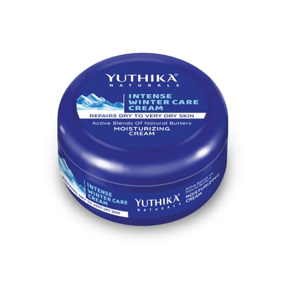 Yuthika Intense Winter Care Cream 50ml, Non Greasy Daily Moisturizing Cream for Dry to Very Dry Skin, Face Moisturizer