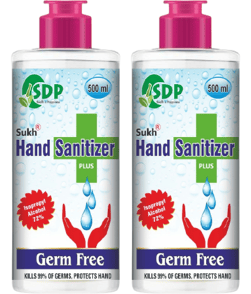 Hindustan Herbal Hand Sanitizer 1000 mL Pack of 2