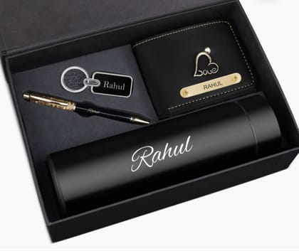 Customize Combo setKeychain, Wallet,Pen , Temperature Bottle