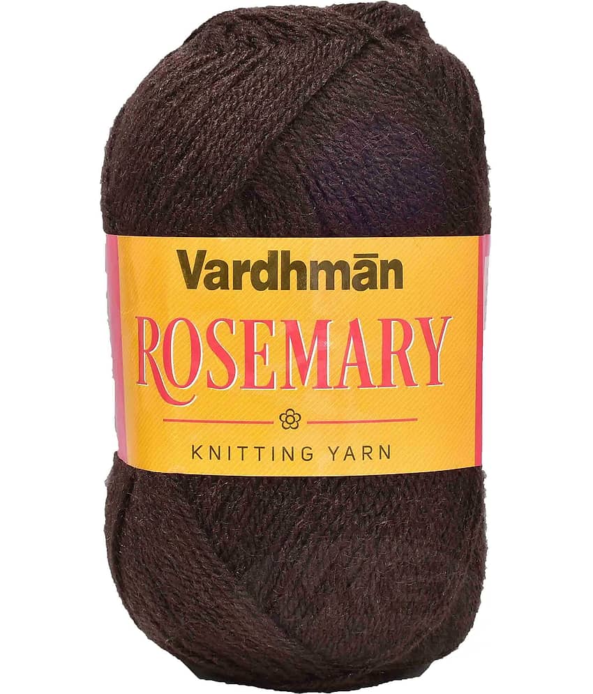 Represents Vardhman K/K Rosemary Coffee (200 gm) knitting wool