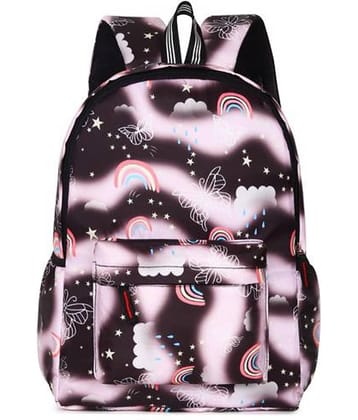 Heaven Decor 16 Ltrs Multi Color Polyester College Bag
