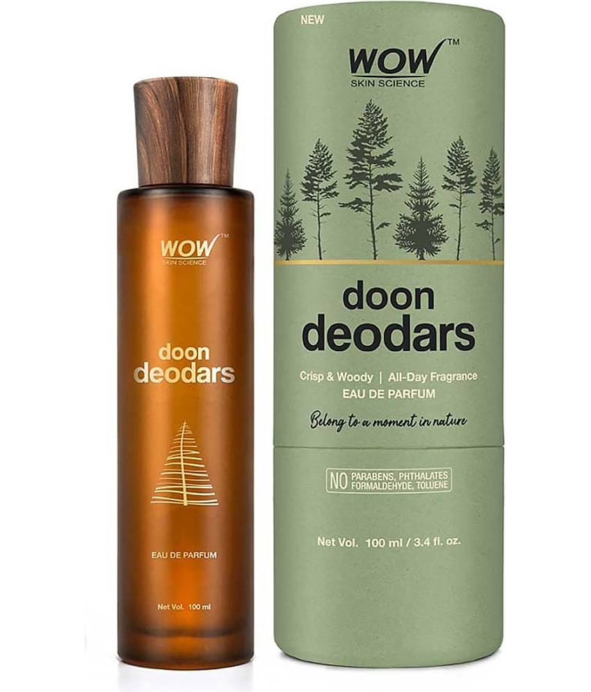 WOW Skin Science Eau De Parfum Doon Deodars - Crisp And Woody All Day Fragrance - Long Lasting & Unisex Perfume