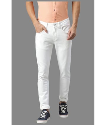 x20 - White Denim Skinny Fit Men's Jeans ( Pack of 1 )