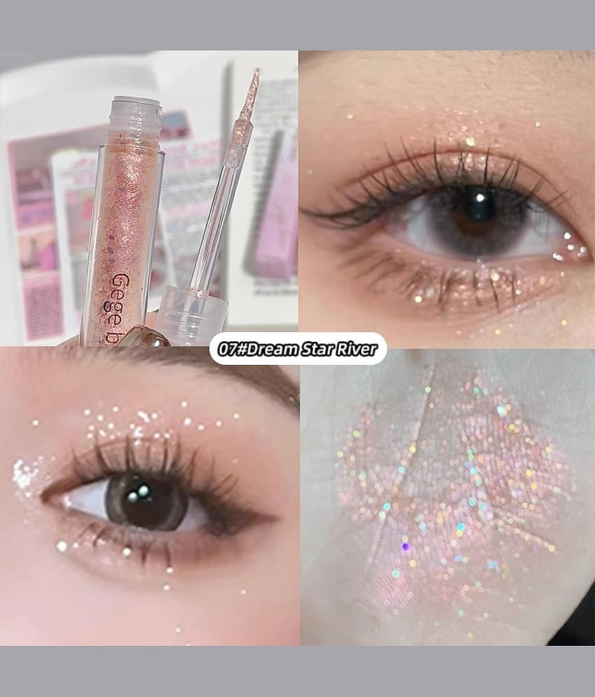 DAIMANPU Hot Pink Shimmer Liquid Eye Shadow 2.5