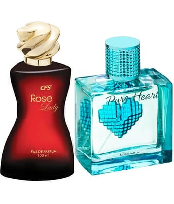 CFS Rose Lady & Pure Heart Blue EDP Long Lasting Perfume
