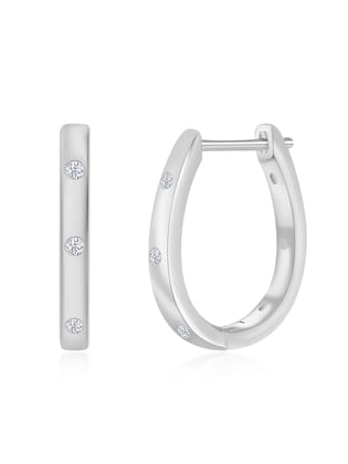 Ornate Designer Silver Bali Hoops