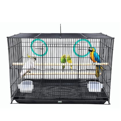 2FT Bird Cage Best for Lovebird-BLACK / 2 FT